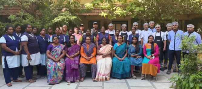 Rani Meyyammai Hostel management and support team