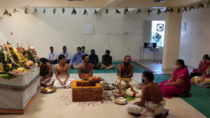 Inauguration pooja at Rani Meyyammai Hostel student life event