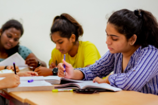 Community Study Area facility at Rani Meyyammai Hostel